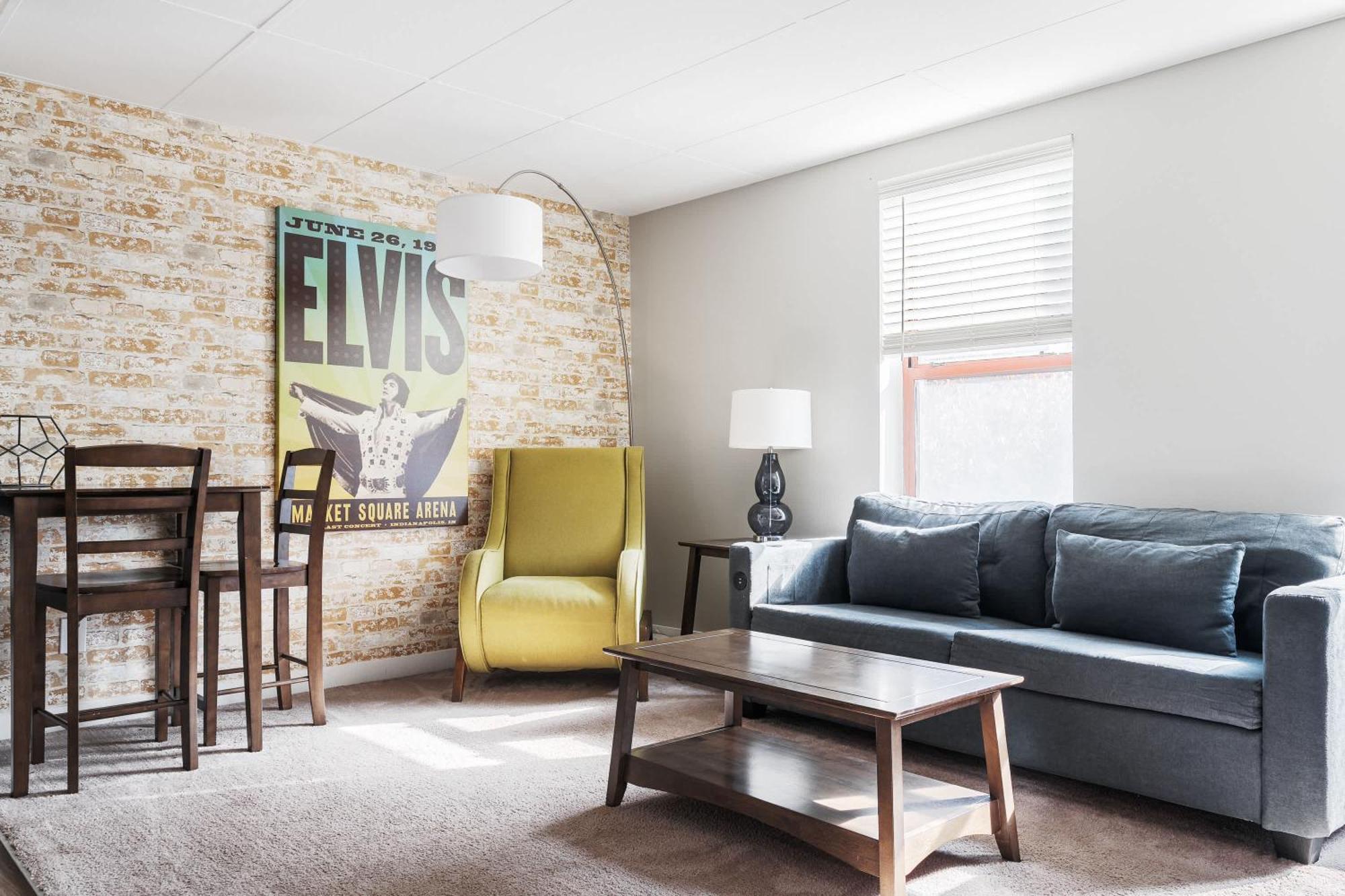Modern Mass Ave 1Br Apartment With Kitchen Indianapolis Extérieur photo