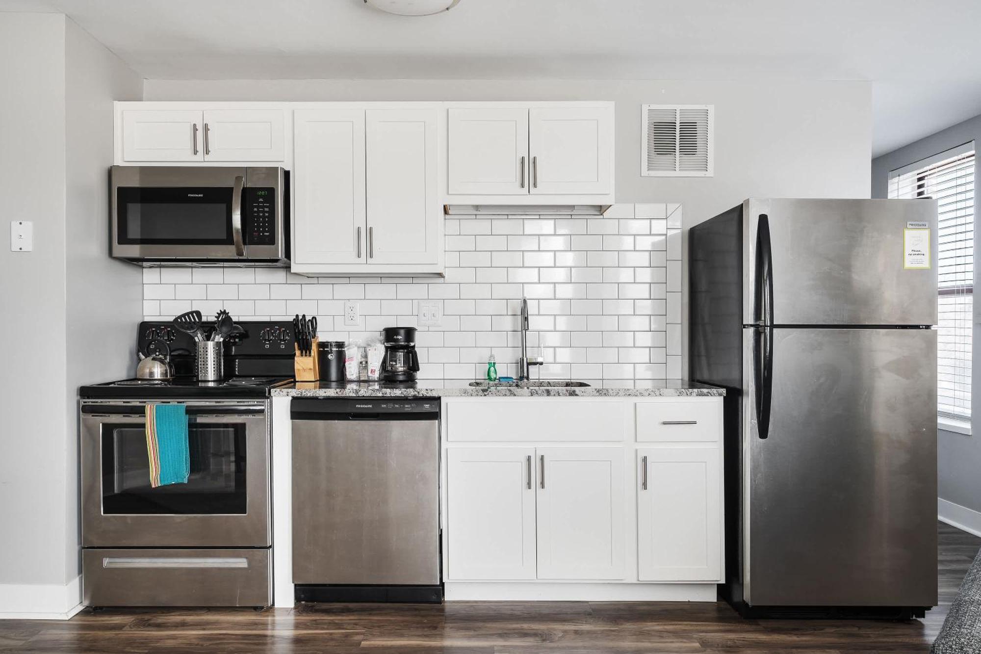 Modern Mass Ave 1Br Apartment With Kitchen Indianapolis Extérieur photo