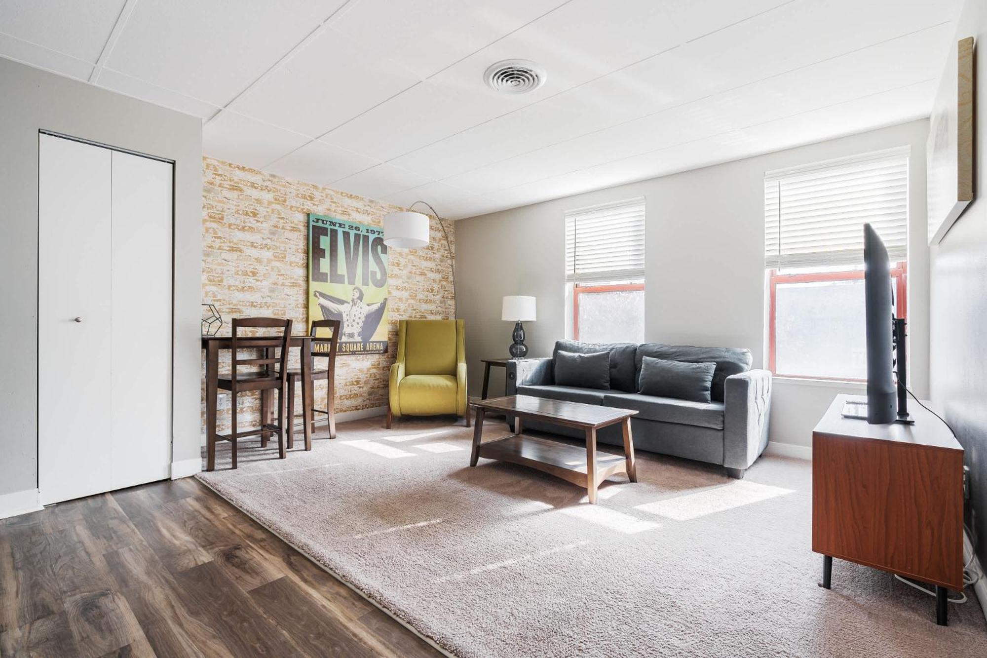 Modern Mass Ave 1Br Apartment With Kitchen Indianapolis Extérieur photo